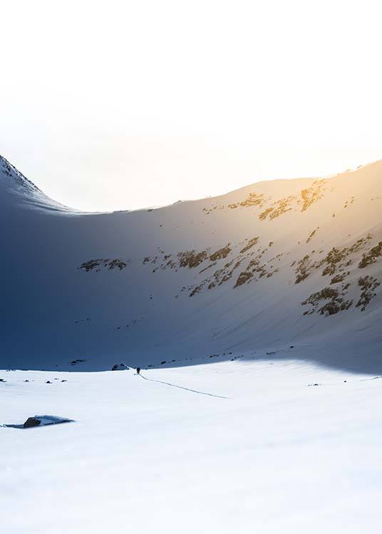 Lappland Skiing Poster
