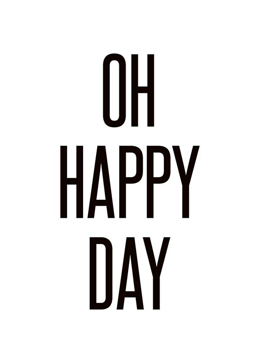 Oh Happy Day Poster