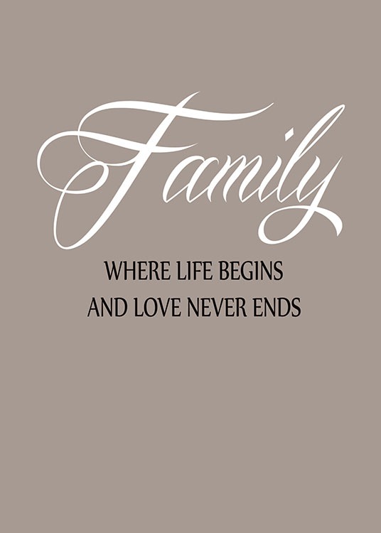 Family Love Poster