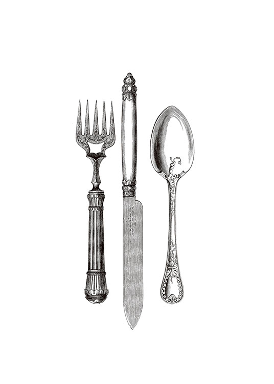 Cutlery Poster