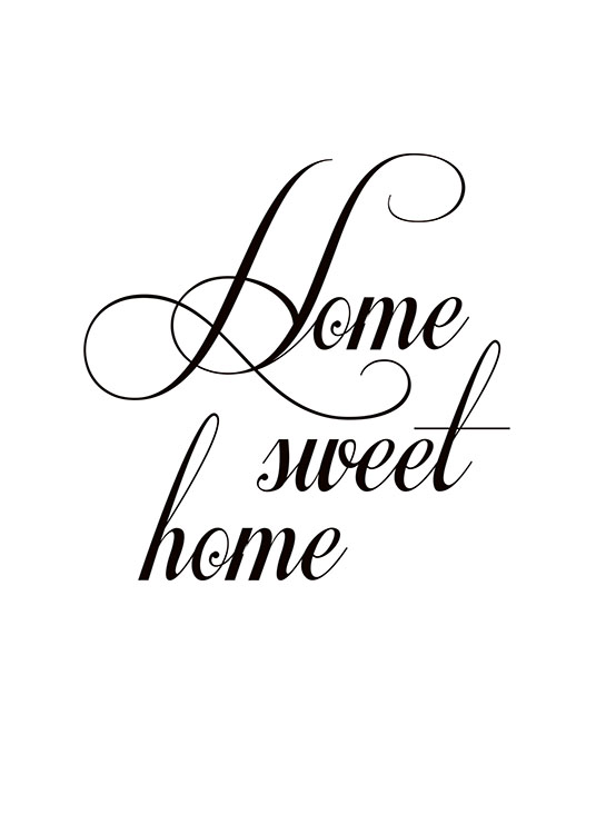 Home Sweet Home Poster