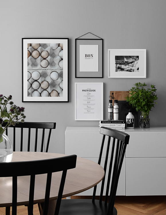 Bon Appetit Text Poster / Tipografia em Desenio AB (7839)