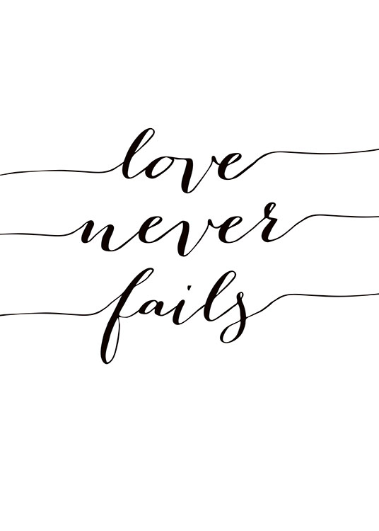 Love Never Fails Poster