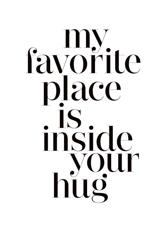 My Favorite Place Poster