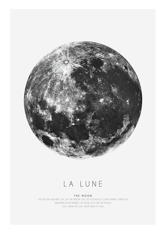 La Lune Poster