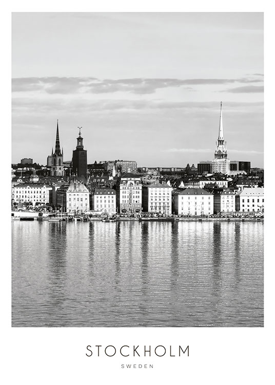 Stockholm City Poster