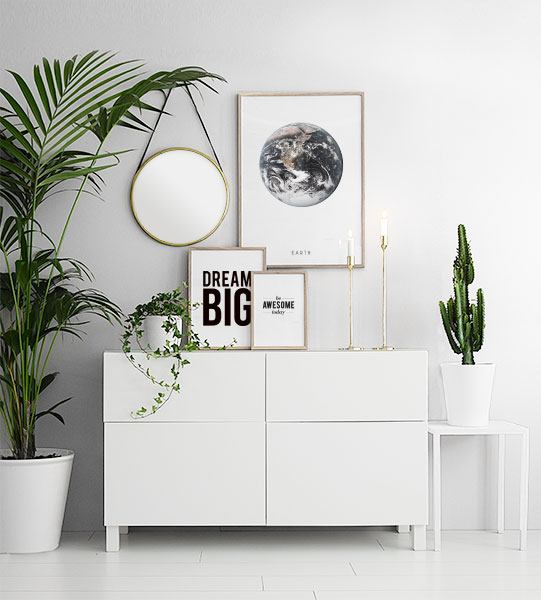 Dream Big Poster / Tipografia em Desenio AB (8199)