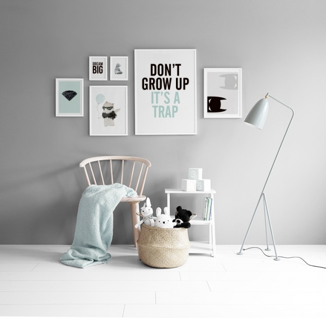 Dream Big Poster / Tipografia em Desenio AB (8199)