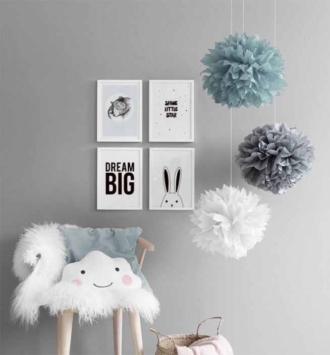 Dream Big Poster / Tipografia em Desenio AB (8199)