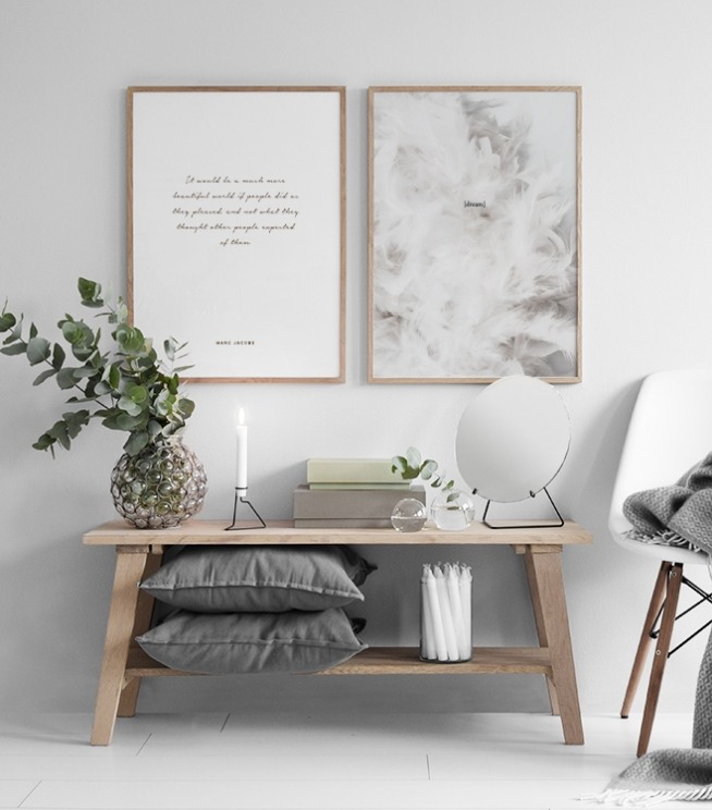 Marc Jacobs Beautiful Poster / Posters com citações em Desenio AB (8244)