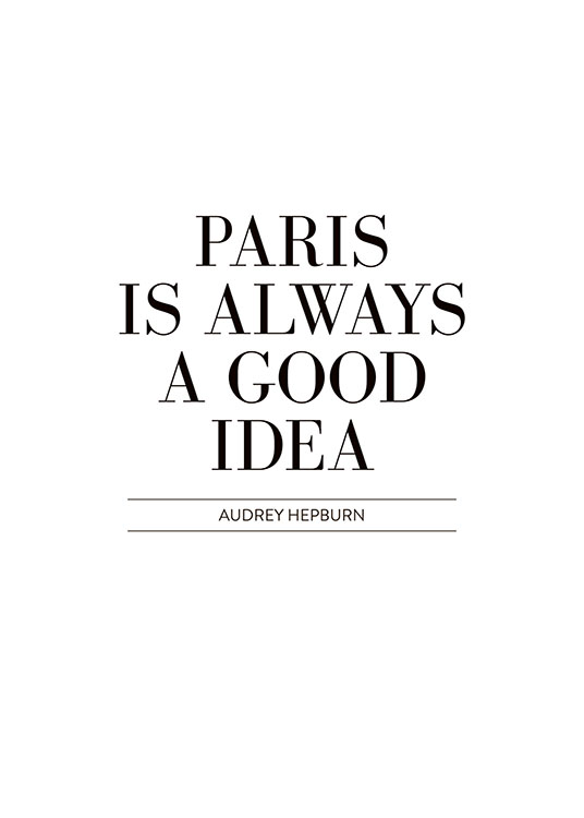 Audrey Hepburn Poster