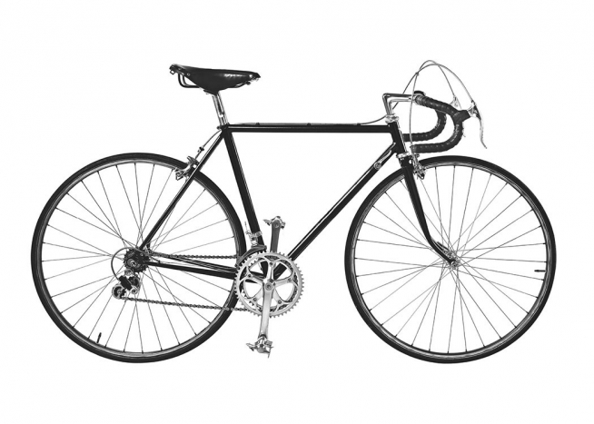 Bike B&W Poster