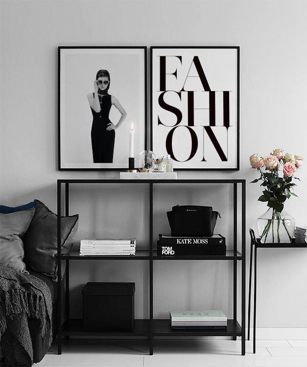 Fashion Poster / Tipografia em Desenio AB (8393)