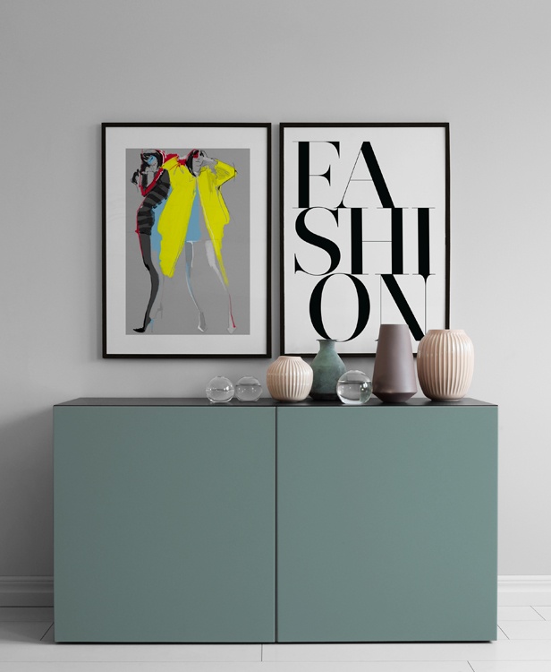 Fashion Poster / Tipografia em Desenio AB (8393)