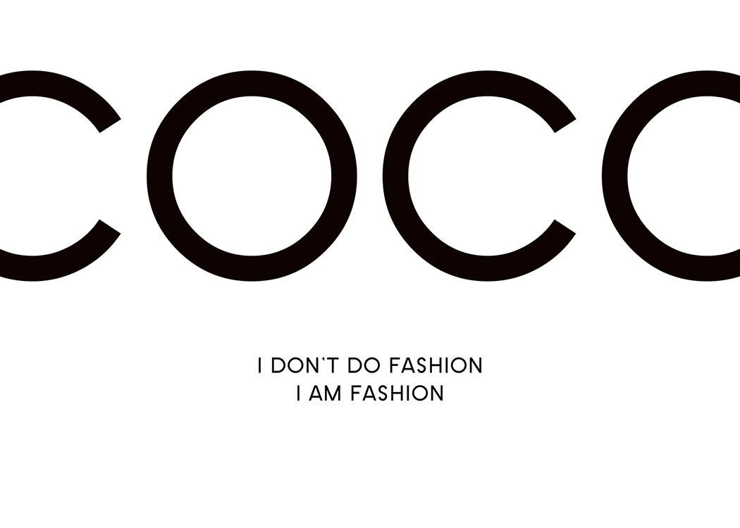 I Am Fashion Poster