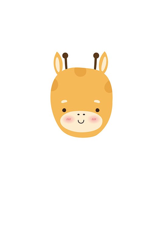 Little Giraffe Poster