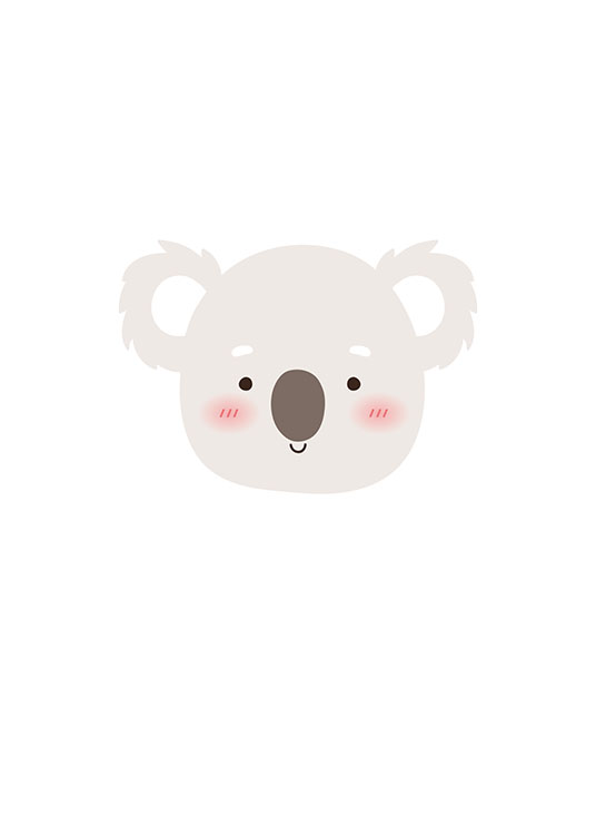 Little Koala Poster