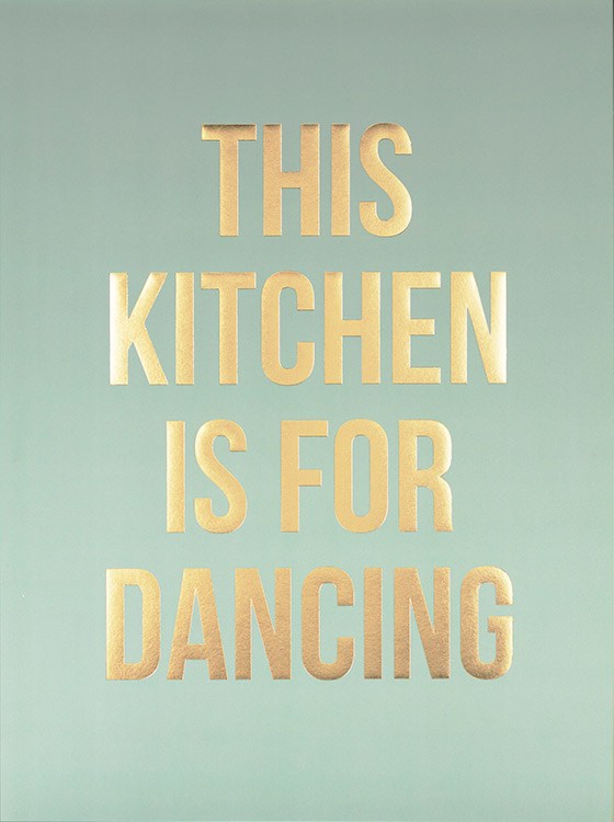 Dancing Gold Poster