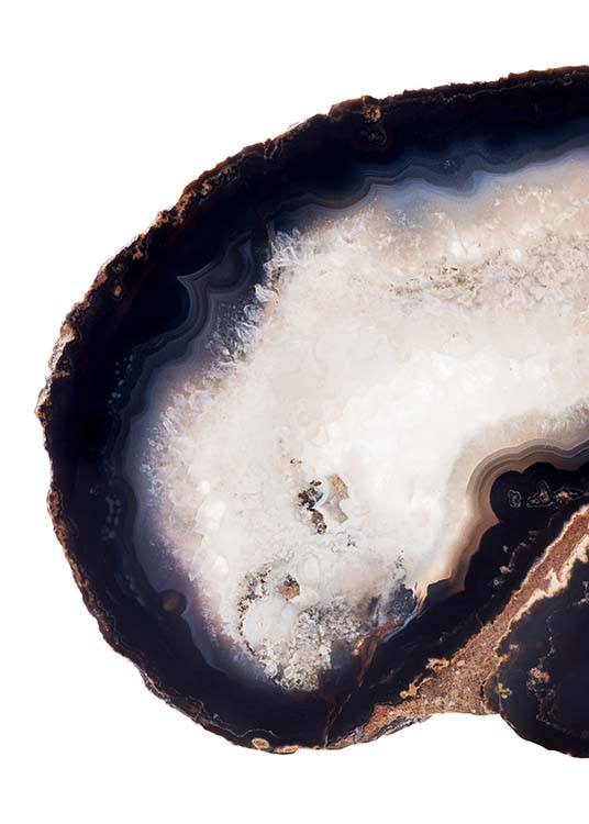 Dark Agate One Poster