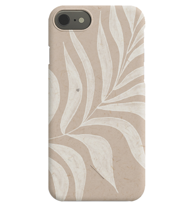 White Leaf iPhone Case