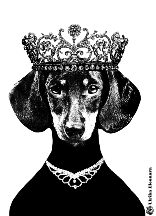 Lisa Bengtsson Ulrika Eleonora Poster / Ilustrações de animais em Desenio AB (PreUlrika)