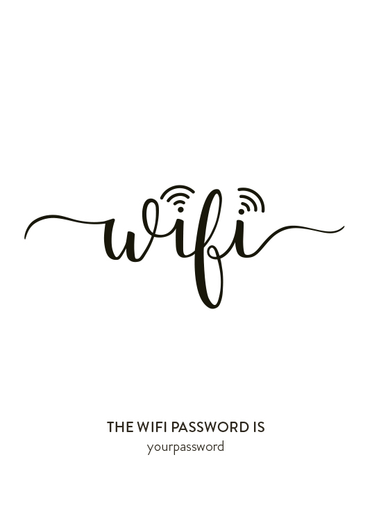 Wifi Personal Poster