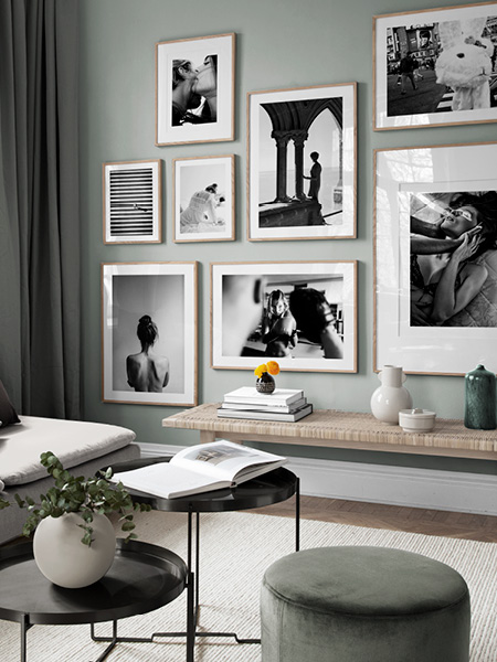 Posters modernos a preto e branco da Desenio